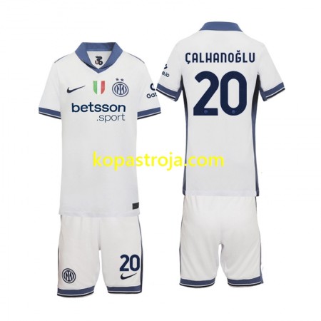 Billiga Fotbollströjor Inter Milan Hakan Calhanoglu 20 Barn Borta tröja 2024/25 Kortärmad